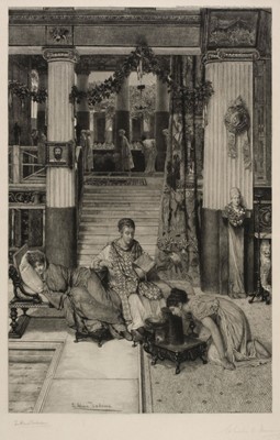 Lot 501 - Alma-Tadema (Sir Lawrence, 1836-1912, after). The Convalescent, published J. S. Virtue & Co., 1896