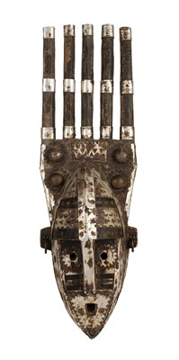 Lot 247 - Mali. A N'tomo tribal mask