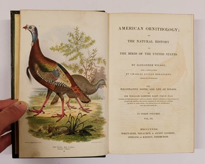 Lot 90 - Wilson (Alexander). American Ornithology; 3 volumes, 1832