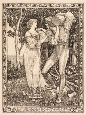 Lot 726 - Crane (Walter, 1845-1915). Six Illustrations to The Tempest