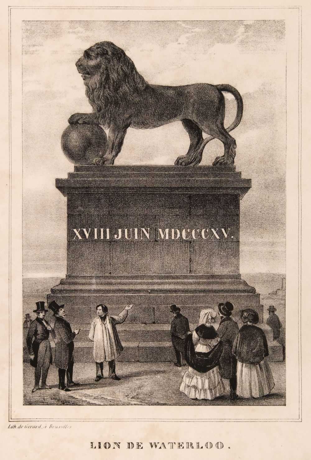 Lot 35 - Waterloo. Collection de Douze Vues de Waterloo, chez Gerard, Brussels, circa 1842