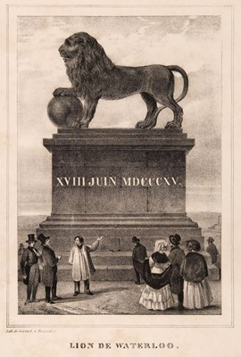 Lot 35 - Waterloo. Collection de Douze Vues de Waterloo, chez Gerard, Brussels, circa 1842