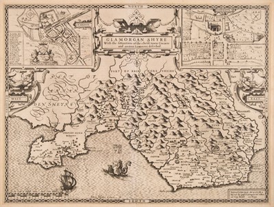 Lot 151 - Glamorganshire. Speed (John), Glamorgan Shyre..., 1611