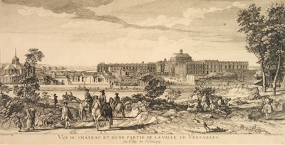 Lot 524 - Rigaud (Jacques, c.1671/91-1754). Vue du Chateau et d'une partie de la ville de Versailles