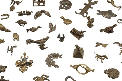 Lot 237 - Ashanti. A collection of animal gold weights