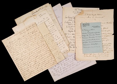 Lot 29 - India. Group of autograph letters signed, 18th and 19th century