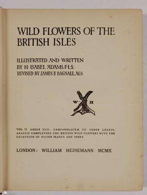 Lot 91 - Wooster (David). Alpine Plants, 2 volumes, 1872-74