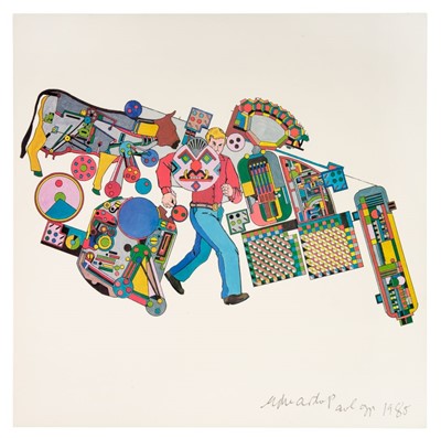 Lot 594 - Paolozzi (Eduardo, 1924-2005). Underground Design, Folio X