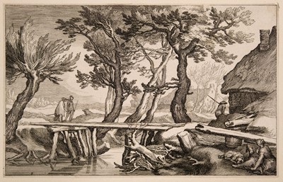 Lot 413 - Vasi (Giuseppe, 1710-1782). Monastero, e Chiesa di S. Egidio in Trastevere delle Suore Carmelitane