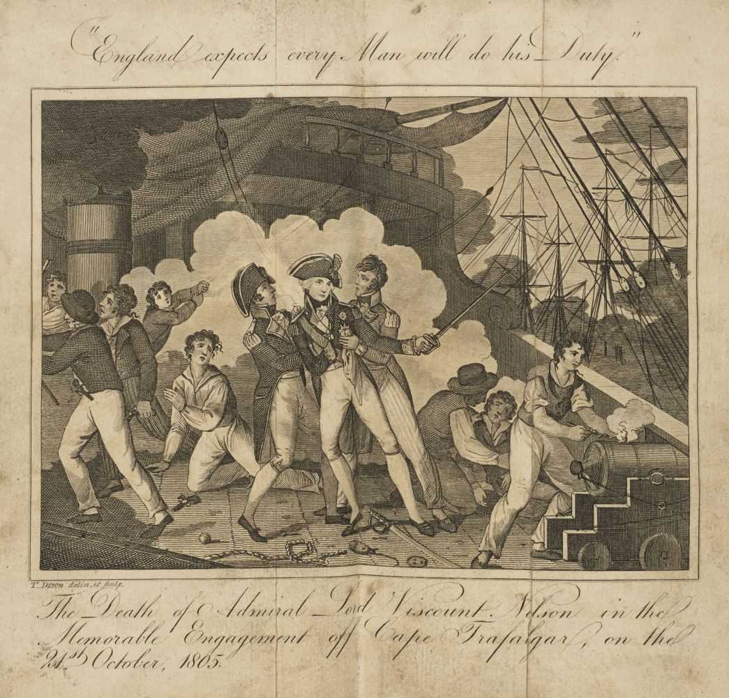 Lot 15 - Nelson. Memoirs of the Life and Death of Nelson, Liverpool, 1806, 2 copies on WorldCat