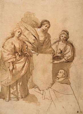 Lot 364 - Sienese School. The Miracle of Soriano