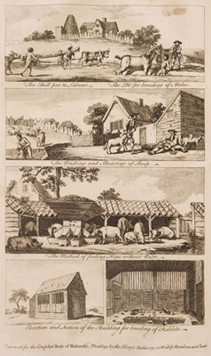Lot 83 - Hale (Thomas). A Compleat Body of Husbandry, 1st edition, 1756