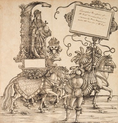Lot 381 - Burgkmair (Hans). The Triumph of Maximilian I, 1516-18