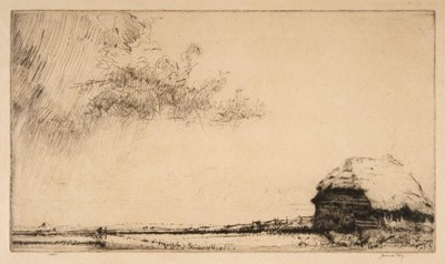 Lot 553 - McBey (James, 1883-1959). The Shower, 1912