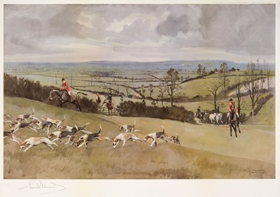 Lot 207 - Edwards (Lionel, 1878 - 1966). The Whaddon Chase, 1927