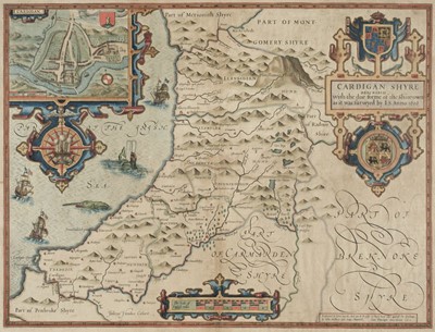 Lot 191 - Cardiganshire. Speed (John), Cardigan Shyre described..., 1627