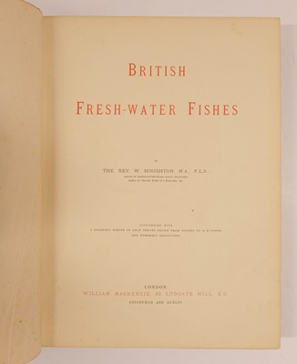 Lot 84 - Houghton (William). British Fresh-Water Fishes, 1st edition, William Mackenzie, [1879]