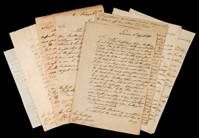 Lot 48 - Peninsular War. Collection of autograph dispatches from John Austin to Charles Stuart, 1811-12