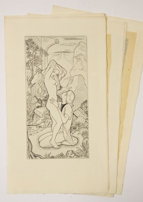 Lot 773 - Wright (John Buckland). Proof engravings for Golden Cockerel Press Rubaiyat, 1938