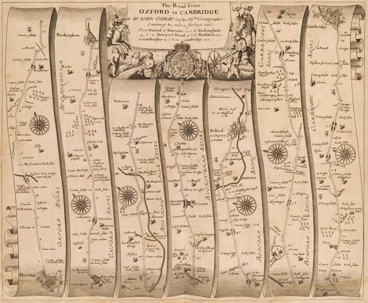 Lot 67 - Ogilby (John). Britannia: or the Kingdom of England...