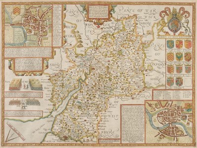 Lot 216 - Gloucestershire. Speed (John), Glocestershire contrived..., 1676