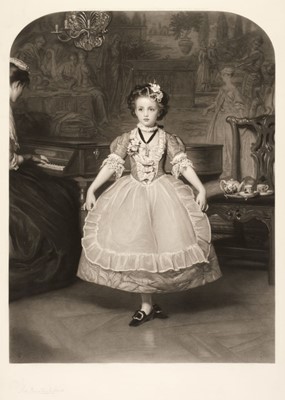 Lot 511 - Millais (John Everett, 1829-1896, after). The Minuet, 1868