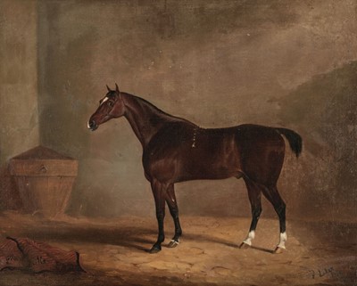 Lot 438 - Loder (James, of Bath, 1784-1854, attributed to). A bay hunter in a stable