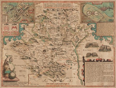 Lot 217 - Hertfordshire. Speed (John), Hartfordshire Described..., 1611