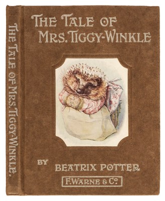 Lot 700 - Potter (Beatrix). The Tale of Mrs. Tiggy-Winkle, 1905