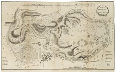 Lot 29 - Blenheim Palace. New Description of Blenheim, [by William Mavor], new edition, 1789