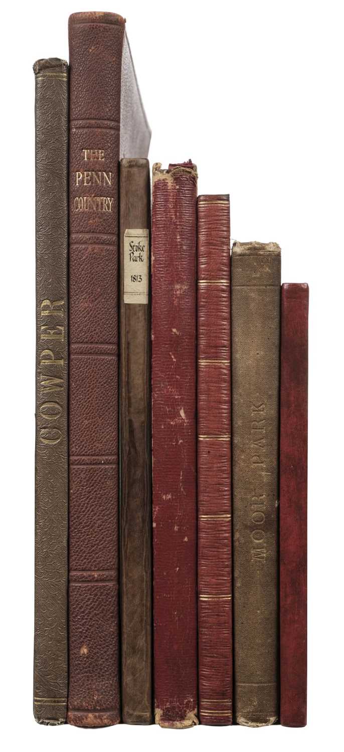 Lot 31 - Brayley (Edward Wedlake). Cowper, Illustrated by a Series of Views, 1803