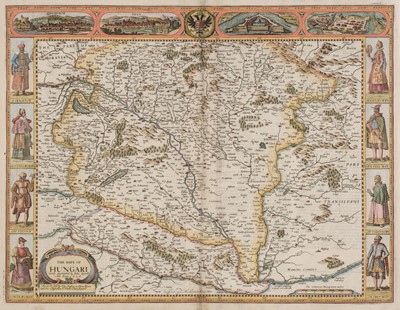 Lot 218 - Hungary. Speed (John), The Mape of Hungari..., 1676
