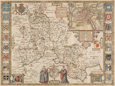 Lot 262 - Oxfordshire. Speed (John), Oxfordshire described..., circa 1627