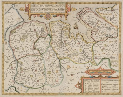 Lot 225 - Lancashire. Smith (William), Lancastriae comitatus..., circa 1675