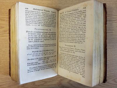 Lot 381 - Newton (Isaac). The Mathematical Principles of Natural Philosophy, London, 1729