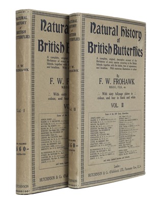 Lot 135 - Frohawk (F. W.). The Natural History of British Butterflies, 1st edition, 1925, & 17 others