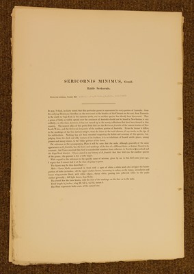 Lot 85 - Gould (J. & Hart W.), Six lithographs from The Birds of New Guinea, 1875 - 88