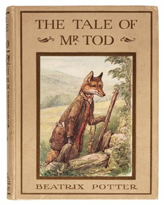 Lot 706 - Potter (Beatrix). The Tale of Mr. Tod, 1912