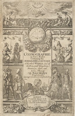 Lot 6 - Heylyn (Peter). Cosmographie, In Four Books, 1st edition, London: Henry Seile, 1652