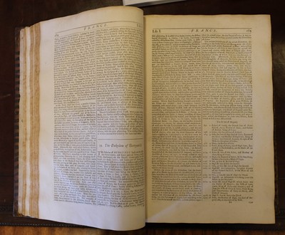 Lot 8 - Heylyn (Peter). Cosmography, In Four Books, 7th edition, London: Edward Brewster, 1703