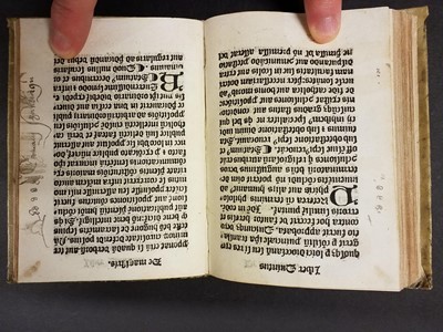 Lot 375 - Lyndwood (William). Constitutiones provinciales ecclesiae Anglica[na]e, Wynkyn de Worde, 1499