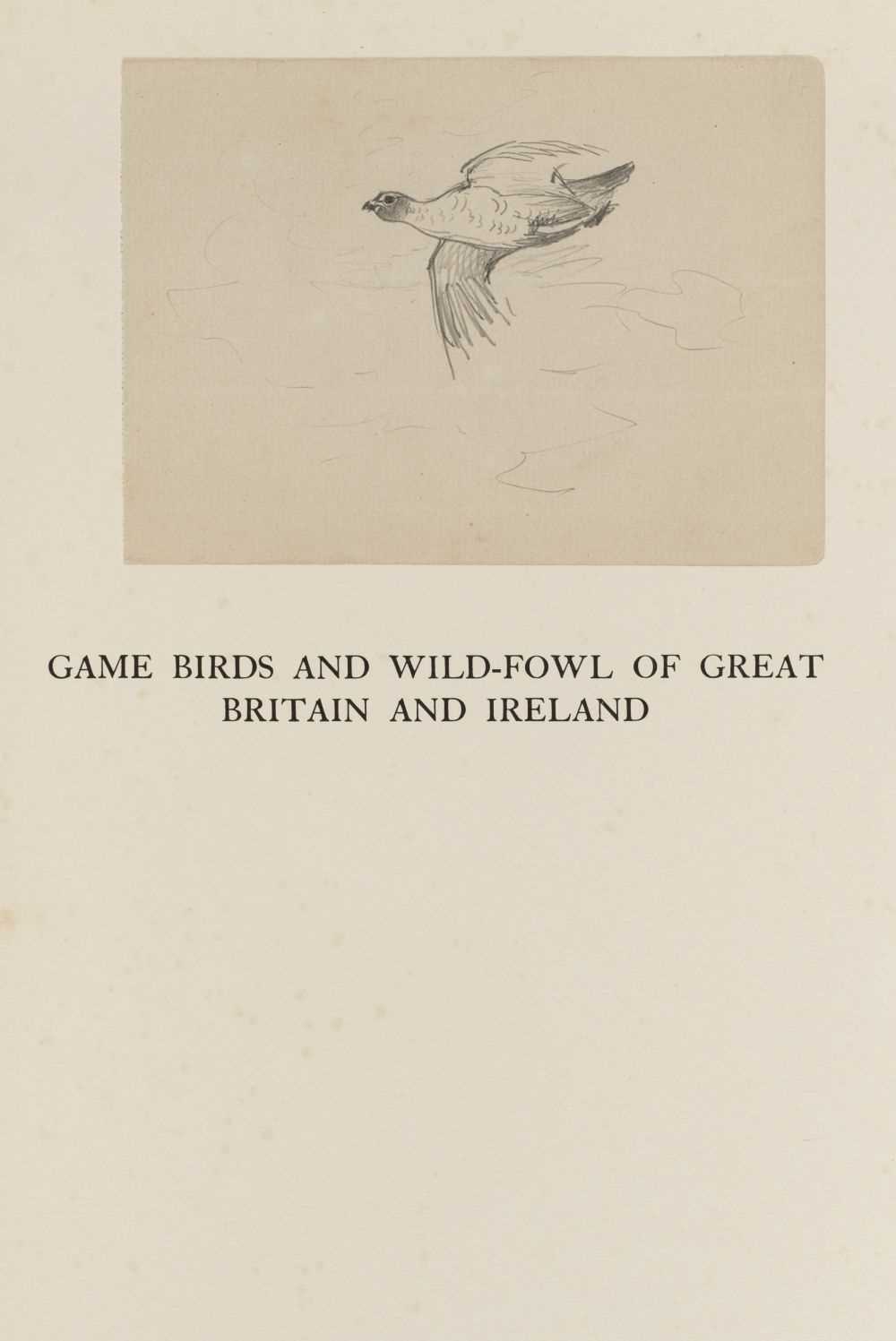 Lot 115 - Thorburn (Archibald). Game Birds and Wild-Fowl of Great Britain and Ireland, 1923