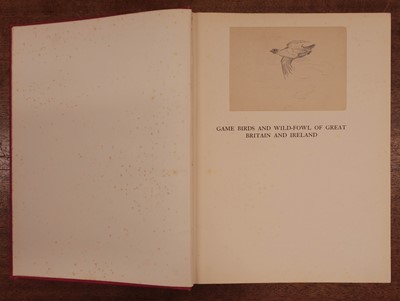 Lot 115 - Thorburn (Archibald). Game Birds and Wild-Fowl of Great Britain and Ireland, 1923
