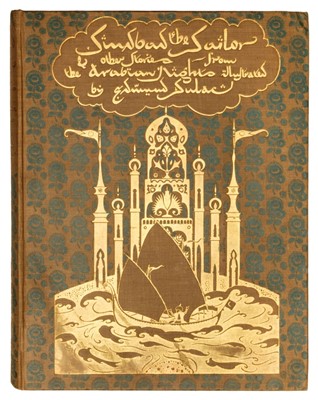 Lot 676 - Dulac (Edmund, illustrator). Sinbad the Sailor & other stories from the Arabian Nights, 1914