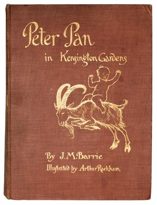 Lot 718 - Rackham (Arthur, illustrator). Peter Pan in Kensington Gardens, 1906