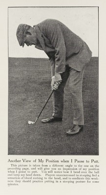 Lot 190 - Park (Willie). The Art of Putting, 1st edition, Edinburgh, 1920