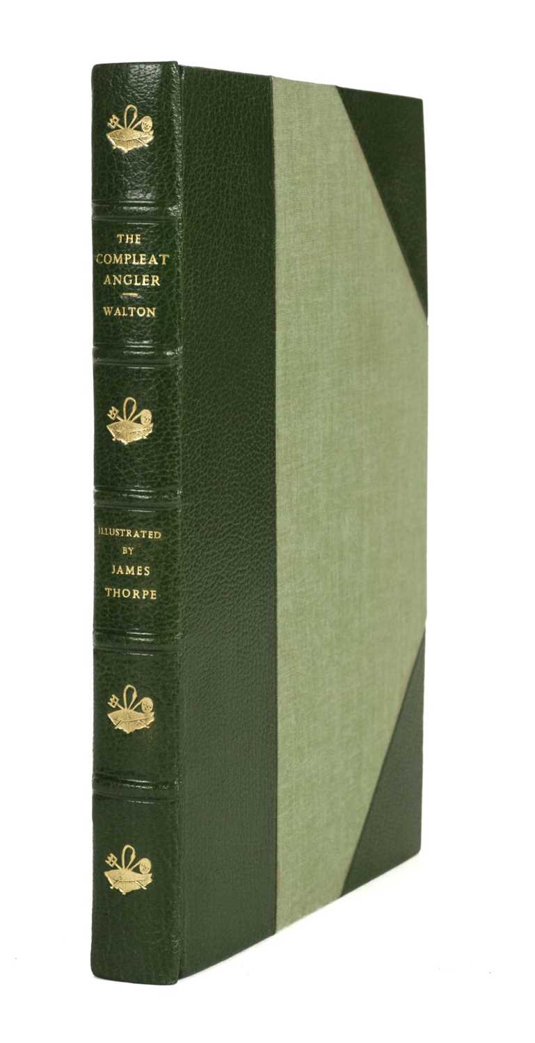 Lot 117 - Walton (Izaak). The Compleat Angler, 1911