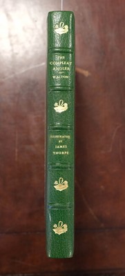 Lot 117 - Walton (Izaak). The Compleat Angler, 1911