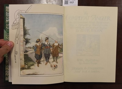 Lot 117 - Walton (Izaak). The Compleat Angler, 1911
