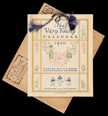 Lot 693 - Milne (A.A.). The Very Young Calendar 1930, [1929]